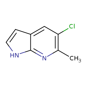 Clc1cc2cc[nH]c2nc1C
