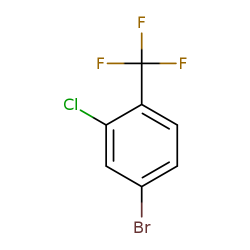 Brc1ccc(c(c1)Cl)C(F)(F)F