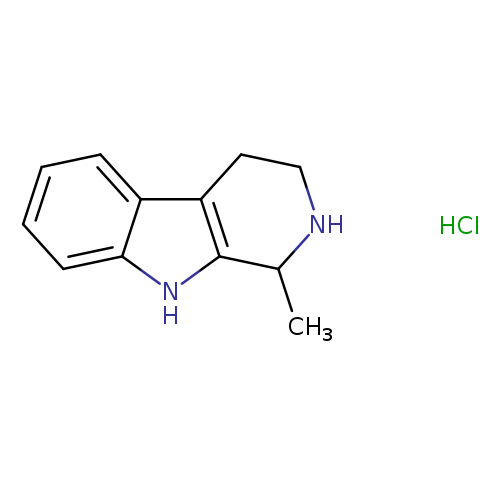 CC1NCCc2c1[nH]c1c2cccc1.Cl