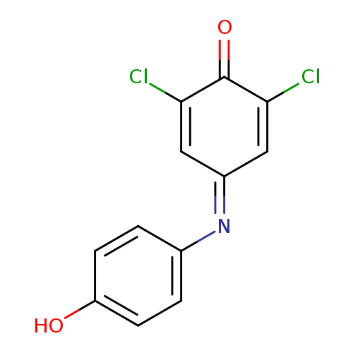 ClC1=CC(=Nc2ccc(cc2)O)C=C(C1=O)Cl