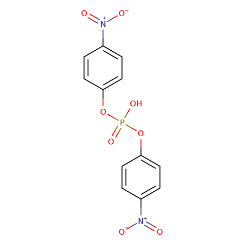 O=N(=O)c1ccc(cc1)OP(=O)(Oc1ccc(cc1)N(=O)=O)O