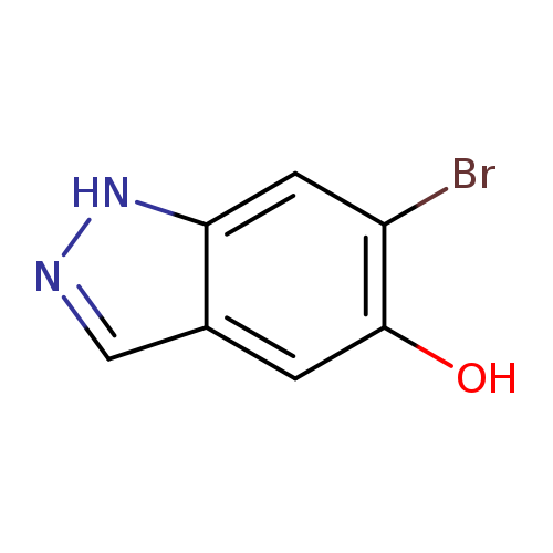 Brc1cc2[nH]ncc2cc1O