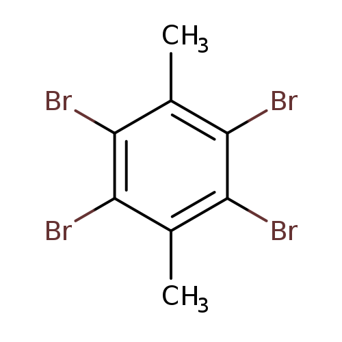 Cc1c(Br)c(Br)c(c(c1Br)Br)C