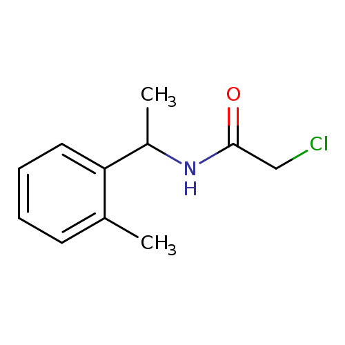 ClCC(=O)NC(c1ccccc1C)C