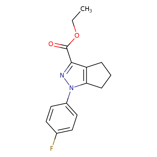 CCOC(=O)c1nn(c2c1CCC2)c1ccc(cc1)F
