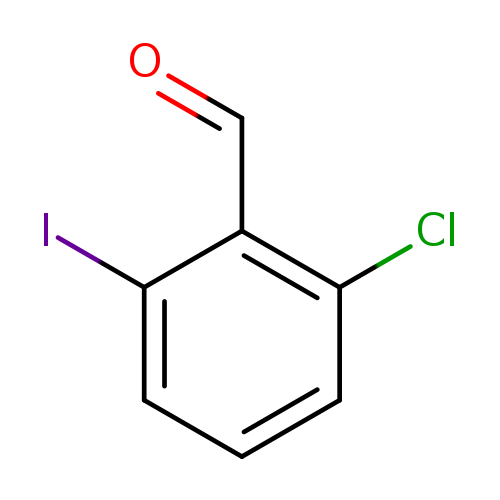 O=Cc1c(Cl)cccc1I