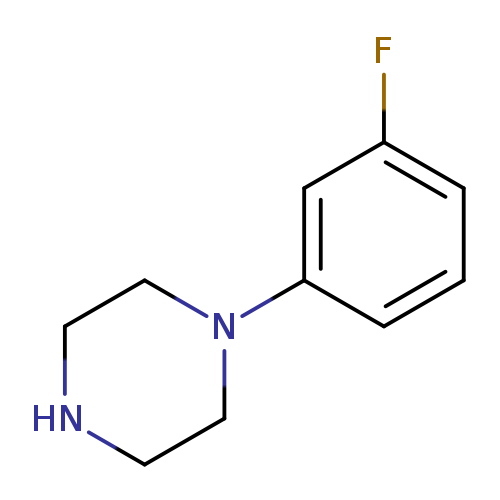 Fc1cccc(c1)N1CCNCC1