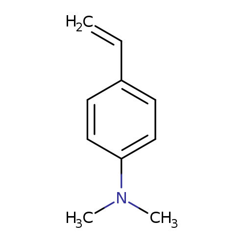 C=Cc1ccc(cc1)N(C)C