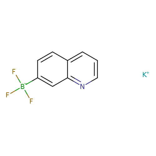 F[B-](c1ccc2c(c1)nccc2)(F)F.[K+]
