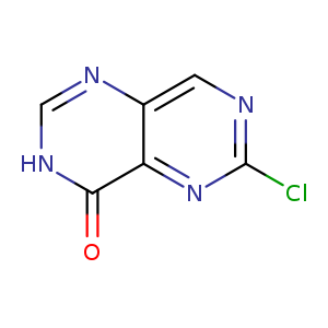 Clc1ncc2c(n1)c(=O)[nH]cn2