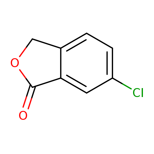Clc1ccc2c(c1)C(=O)OC2