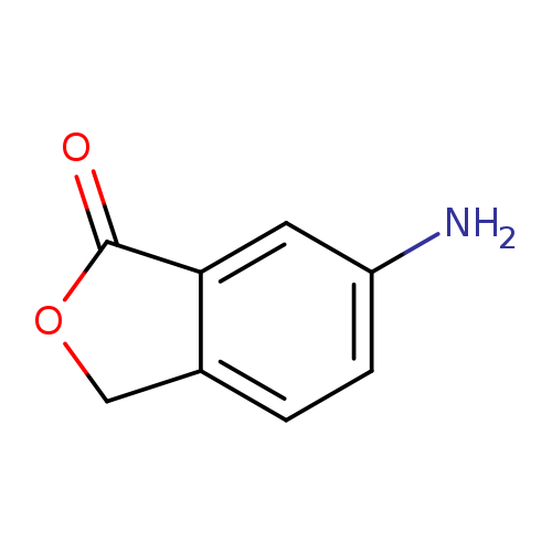 Nc1ccc2c(c1)C(=O)OC2