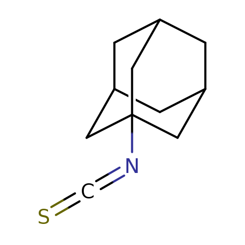 S=C=NC12CC3CC(C2)CC(C1)C3