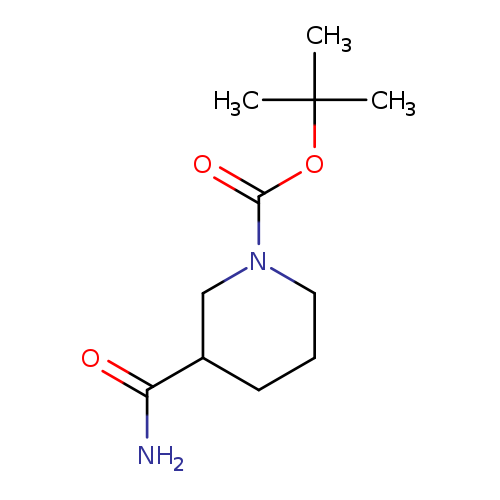 NC(=O)C1CCCN(C1)C(=O)OC(C)(C)C