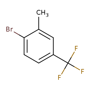 Brc1ccc(cc1C)C(F)(F)F