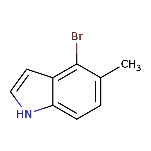 Cc1ccc2c(c1Br)cc[nH]2