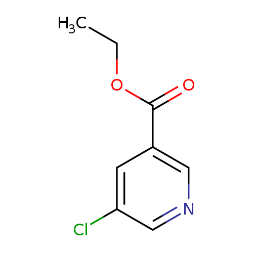 CCOC(=O)c1cncc(c1)Cl