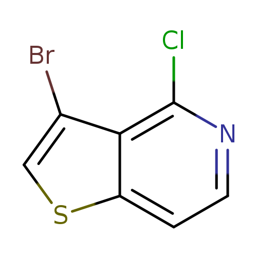 Brc1csc2c1c(Cl)ncc2