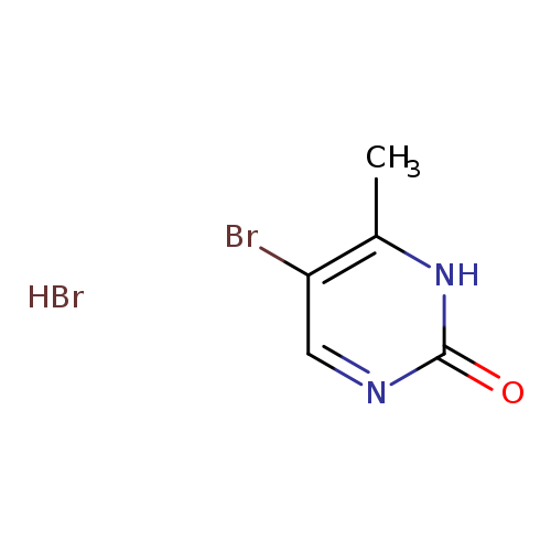 Cc1c(Br)cnc(=O)[nH]1.Br