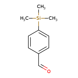 O=Cc1ccc(cc1)[Si](C)(C)C
