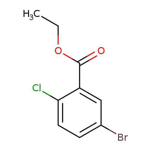 CCOC(=O)c1cc(Br)ccc1Cl