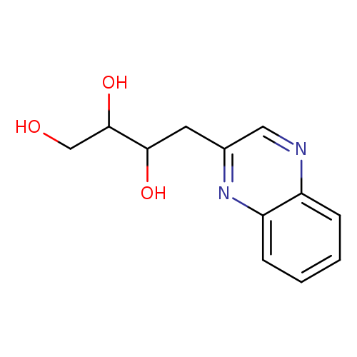 OCC(C(Cc1cnc2c(n1)cccc2)O)O