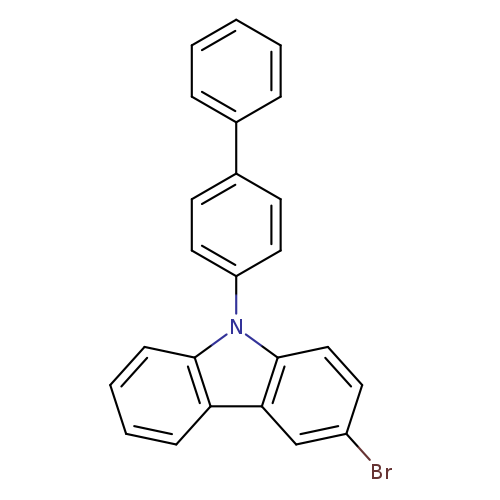 Brc1ccc2c(c1)c1ccccc1n2c1ccc(cc1)c1ccccc1