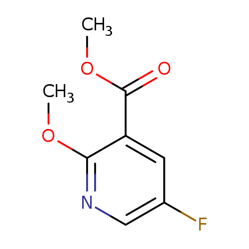 COC(=O)c1cc(F)cnc1OC