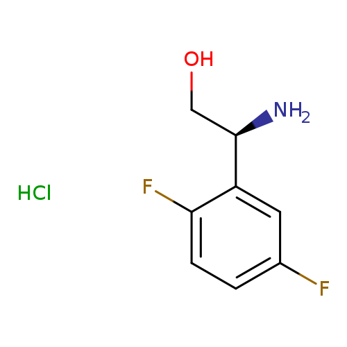 N[C@@H](c1cc(F)ccc1F)CO.Cl