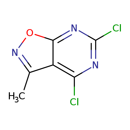 Clc1nc(Cl)c2c(n1)onc2C
