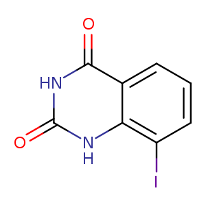 O=c1[nH]c2c(I)cccc2c(=O)[nH]1