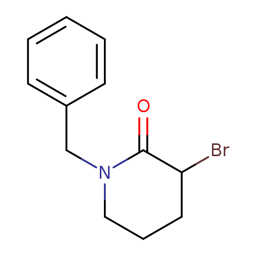 BrC1CCCN(C1=O)Cc1ccccc1