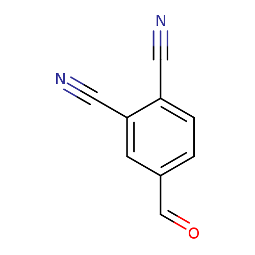 N#Cc1cc(C=O)ccc1C#N