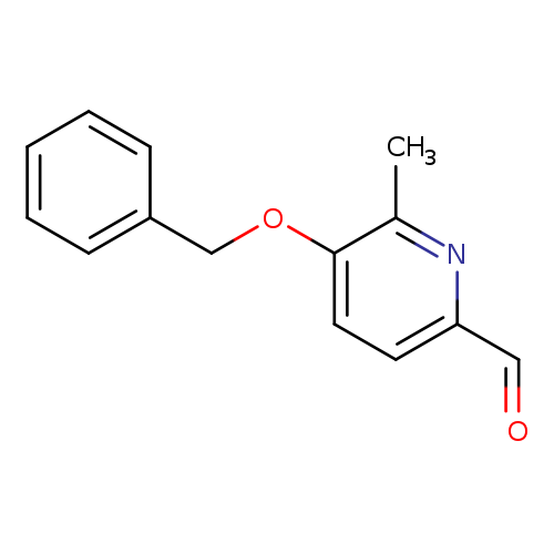 O=Cc1ccc(c(n1)C)OCc1ccccc1