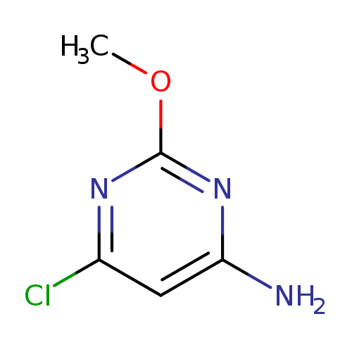 COc1nc(N)cc(n1)Cl