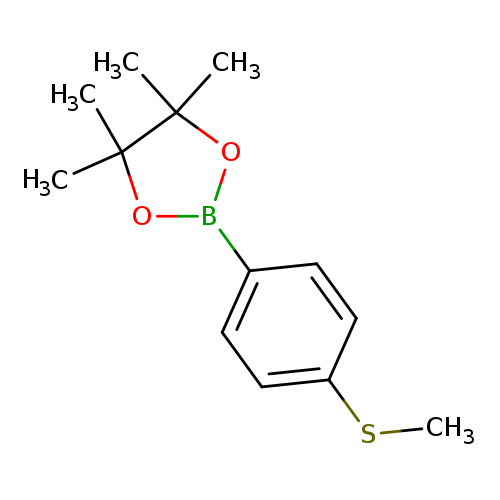 CSc1ccc(cc1)B1OC(C(O1)(C)C)(C)C