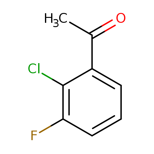 CC(=O)c1cccc(c1Cl)F