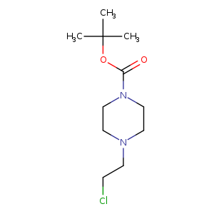 ClCCN1CCN(CC1)C(=O)OC(C)(C)C