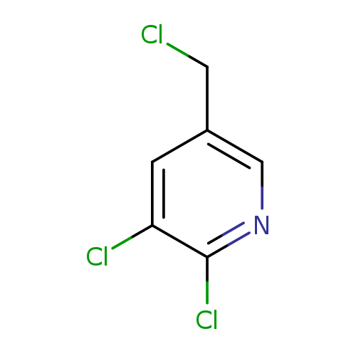 ClCc1cnc(c(c1)Cl)Cl