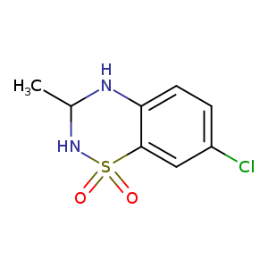 CC1Nc2ccc(cc2S(=O)(=O)N1)Cl