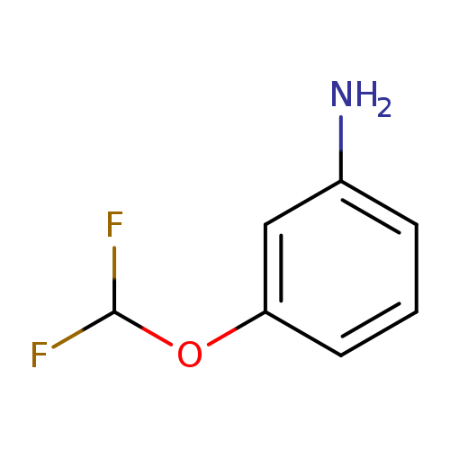 FC(Oc1cccc(c1)N)F