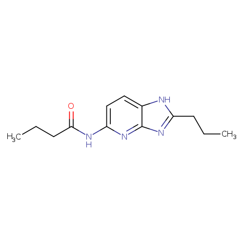 CCCC(=O)Nc1ccc2c(n1)nc([nH]2)CCC