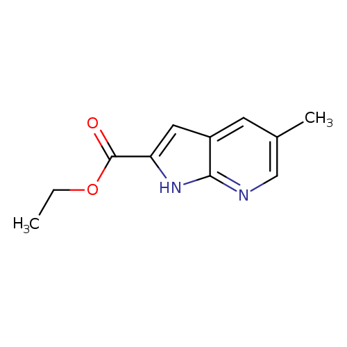 CCOC(=O)c1cc2c([nH]1)ncc(c2)C