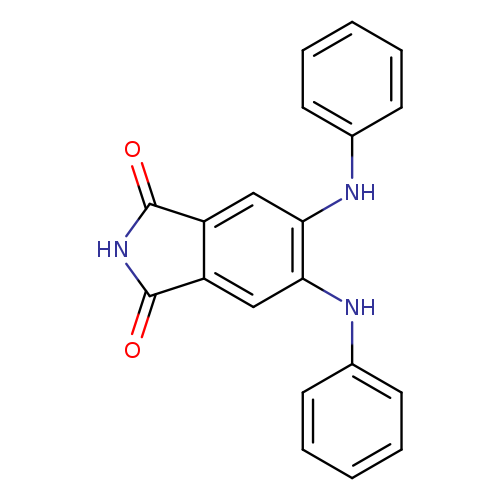 O=C1NC(=O)c2c1cc(Nc1ccccc1)c(c2)Nc1ccccc1
