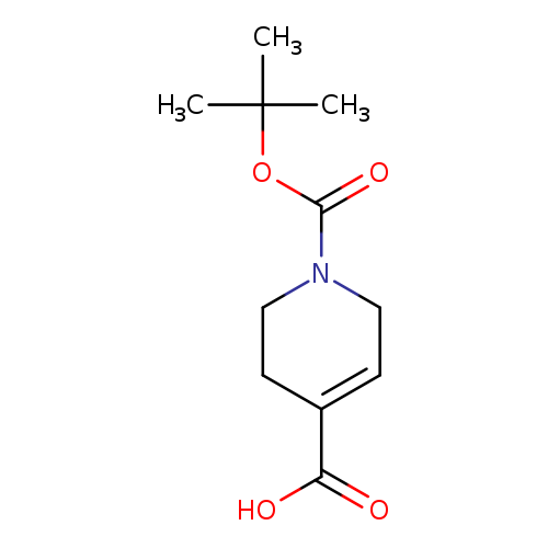 O=C(N1CCC(=CC1)C(=O)O)OC(C)(C)C