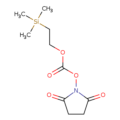 O=C(ON1C(=O)CCC1=O)OCC[Si](C)(C)C