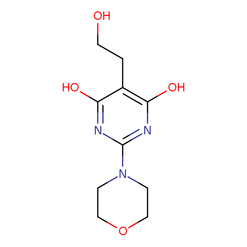 OCCc1c(O)nc(nc1O)N1CCOCC1