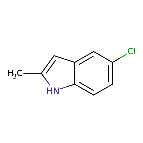 Clc1ccc2c(c1)cc([nH]2)C