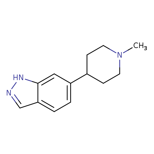 CN1CCC(CC1)c1ccc2c(c1)[nH]nc2