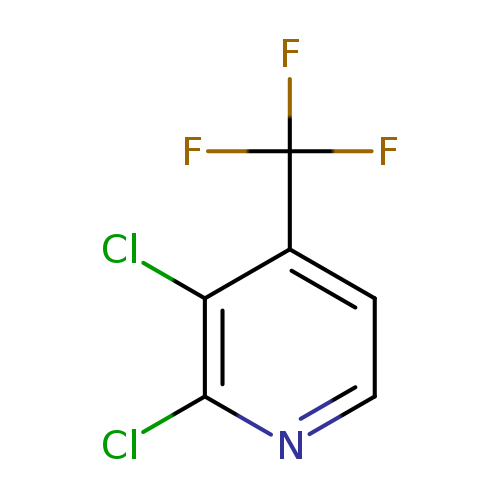 Clc1nccc(c1Cl)C(F)(F)F